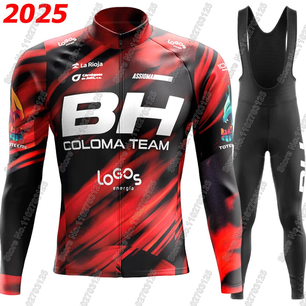 Winter Clothing In Spanish - 2025 BH Coloma 팀 사이클링 저지