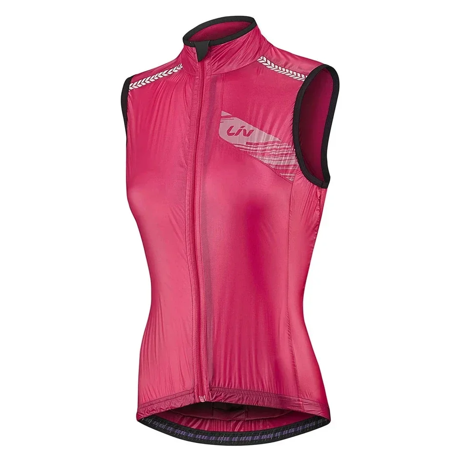 Padded Vest Gilet - Liv 여성용 방풍 조끼 사이클링 저지