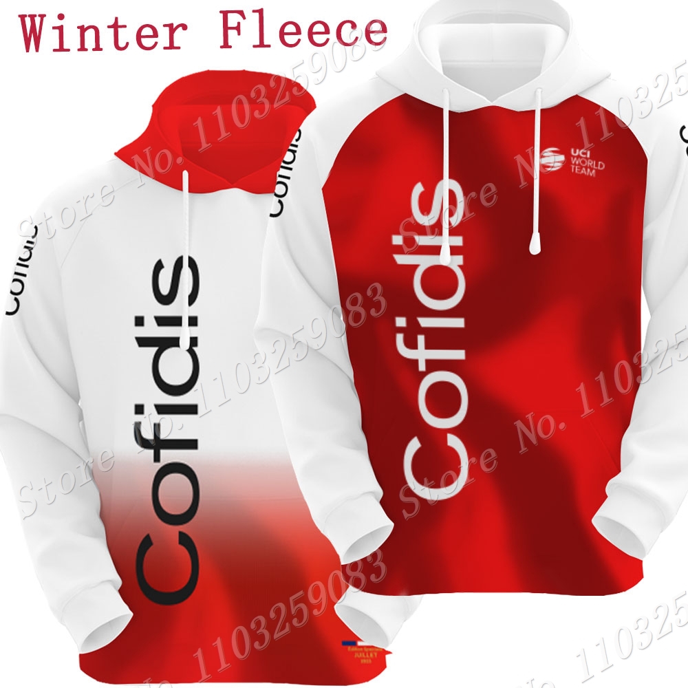 Winter Clothing In Spanish - Cofidis 2023 팀 후드티, 남성용 캐주얼