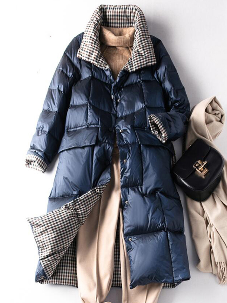 Puffer Jacket Women Down - SEDUTMO 겨울 롱 다운 재킷 여성