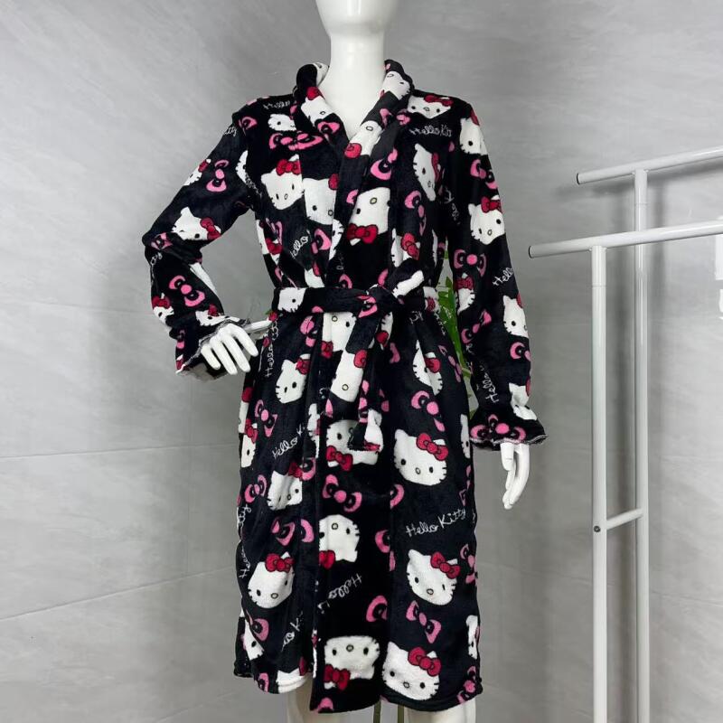 Winter Clothing Deals - 나이트 가운 헬로 키티 새로운 가을