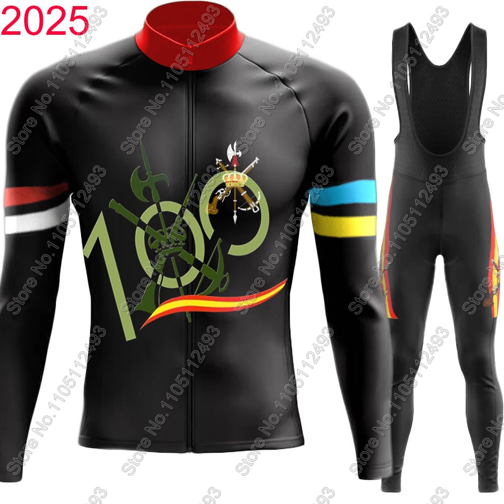 Winter Clothing In Spanish - 스페인 군단 2026 사이클링 저지 세트