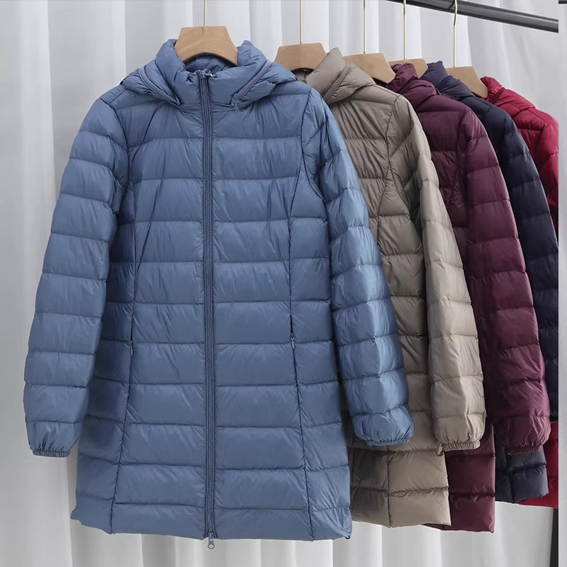 Puffer Jacket Women Down - 라이트 다운 코트 경량 푸퍼 여성용