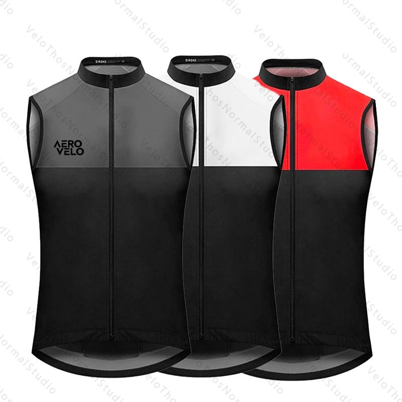 Padded Vest Gilet - 남성용 사이클링 베스트 런닝 베스트 로드