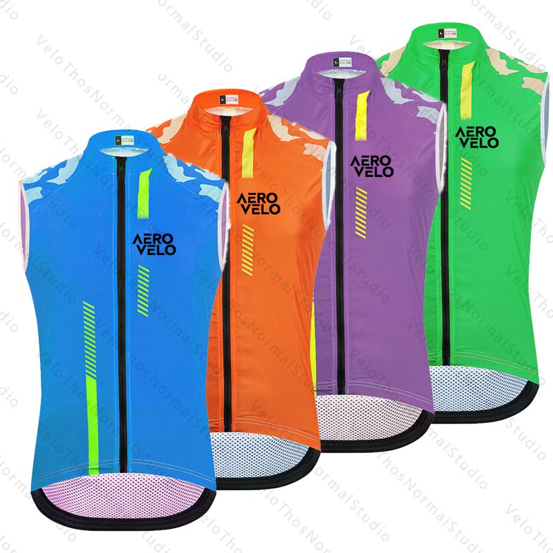 Padded Vest Gilet - AERO VELO 2026 남성용 사이클링 조끼