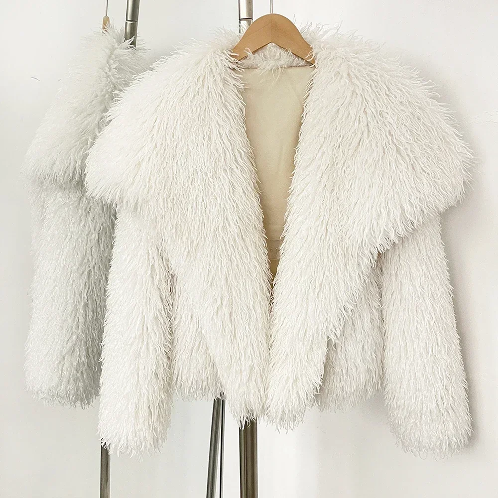 모피 코트 친환경 인조 모피 코트 코트 및 재킷의 신제 - Winter Clothing Store 리뷰 및 가격