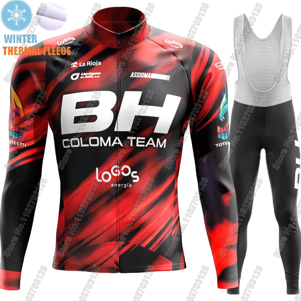 2025 BH Coloma 팀 사이클링 저지 세트 Me - Winter Clothing In Spanish 리뷰 및 가격