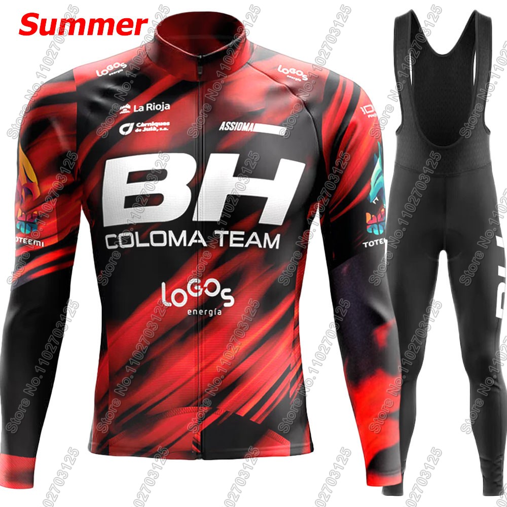 2025 BH Coloma 팀 사이클링 저지 세트 Me - Winter Clothing In Spanish 리뷰 및 가격