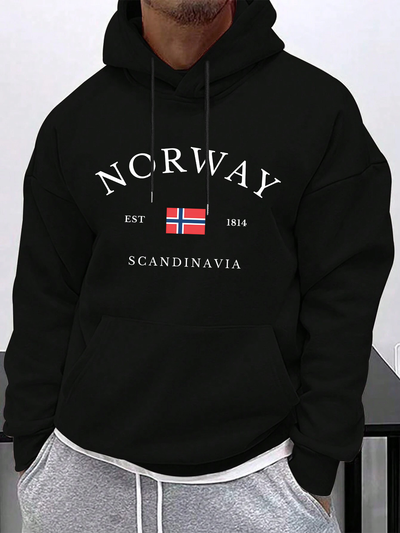 노르웨이 새로운 캐주얼 패션 편안한 루즈핏 긴팔 레트로 - Winter Clothing Norway 리뷰 및 가격