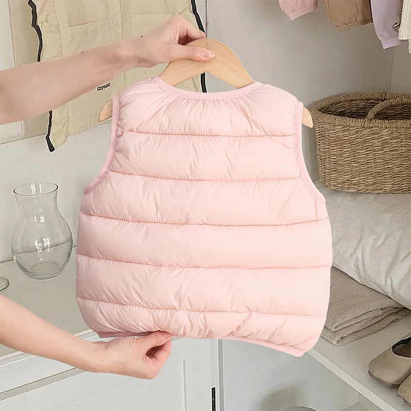 유아용 어린이용 경량 패딩 조끼 라운드 넥 지퍼업 민소 - Padded Vest Gilet 리뷰 및 가격