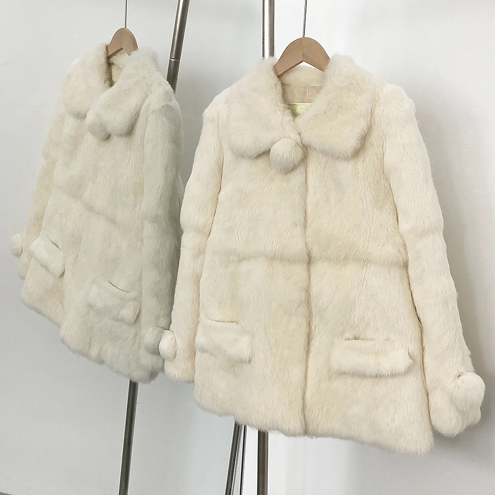 2025 리얼 퍼 재킷 여성 아우터 신상 겨울 천연 토 - Winter Clothing Store 리뷰 및 가격