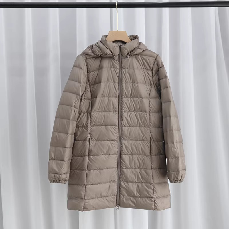 라이트 다운 코트 경량 푸퍼 여성용 봄 가을 초경량 롱 - Puffer Jacket Women Down 리뷰 및 가격