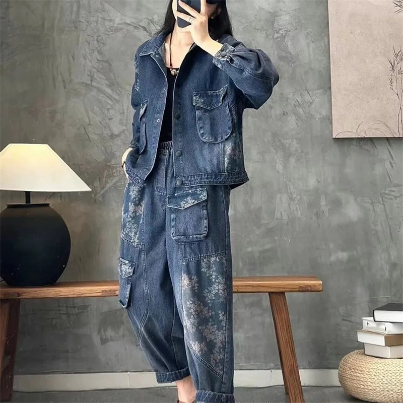 2025 가을 데님 재킷 정장 격자 무늬 스트라이프 셔 - Winter Clothing Deals 리뷰 및 가격