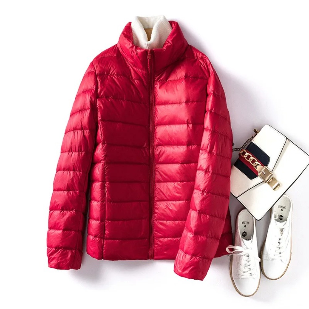 초경량 Packable 스프링 다운 코트 여성 짧은 다 - Puffer Jacket Women Down 리뷰 및 가격