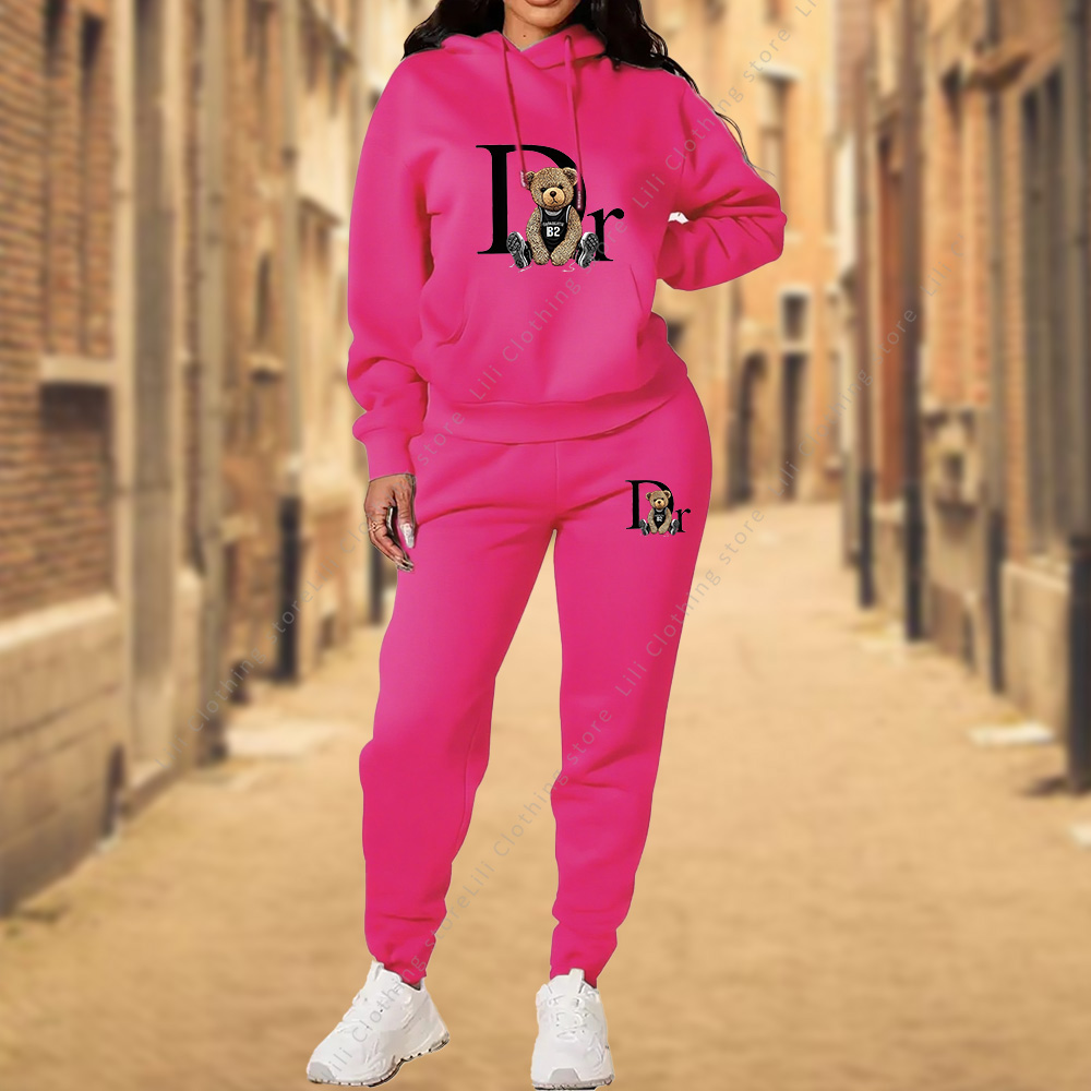 여성 Tracksuit 미적 디자이너 의류 고품질 후드 - Winter Clothing Deals 리뷰 및 가격
